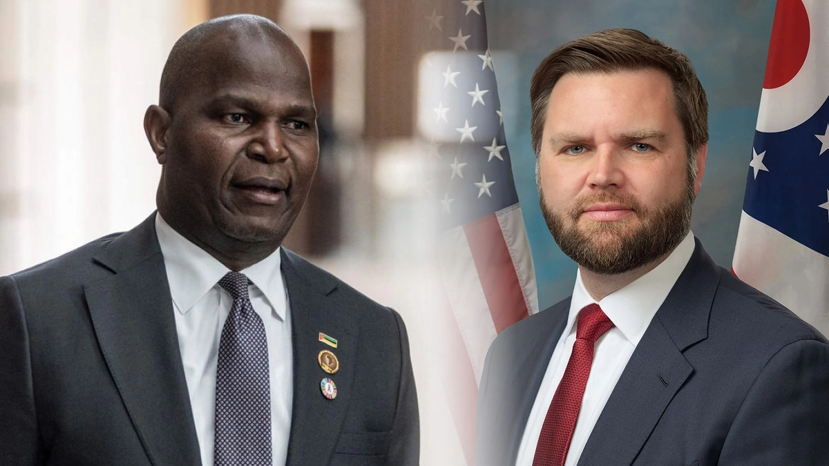 Daniel Chapo (esquerda) será recebido nos próximos dias, na Casa Branca, pelo vice-Presidente dos EUA, JD Vance (direita).