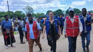 Chókwè recebe Chefe da OIM para avaliar situação humanitária