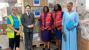UE reforça apoio humanitário a Moçambique com 90 toneladas de bens essenciais