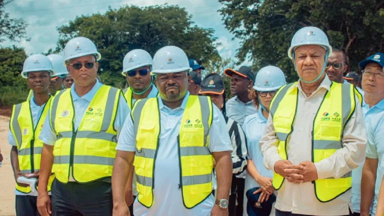 Basílio Muhate lança primeira pedra da fábrica de cimento em Chibabava