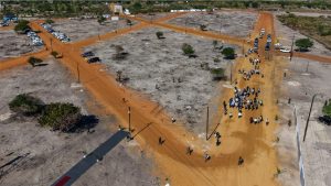Presidente da República entrega 3.062 talhões infra estruturados em Matutuíne